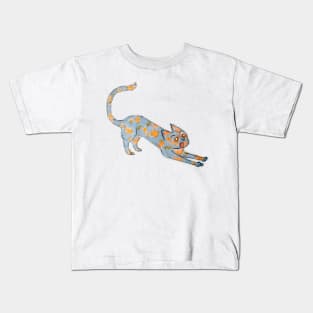 Carey cat watercolour Kids T-Shirt